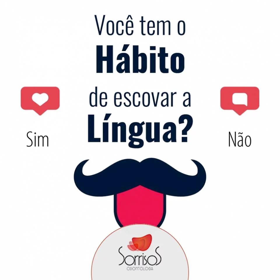 Você tem o hábito de escovar a língua?